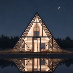 Moonlit Glass Apex Refuge