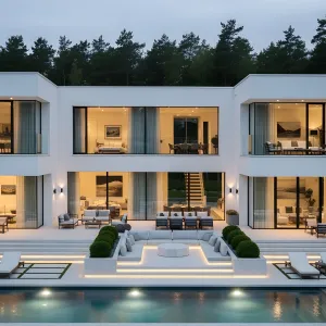 Serene Retreat with Cozy Minimalism
