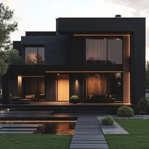 Dark Fortress with a Modern Touch