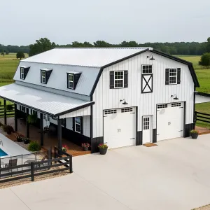 Monochrome Haven Barnhouse
