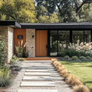 A Modern Stroll: Pathway to Tranquility