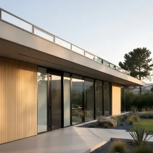Sunset Ribbon Concrete Retreat