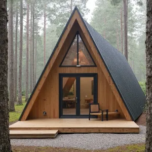 Triangle Tranquility: The Pinecone Palace