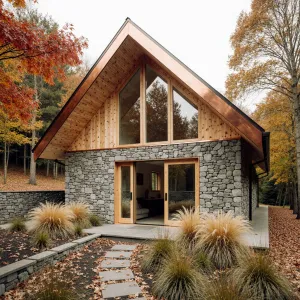 A-Frame Sanctuary in Autumn’s Palette