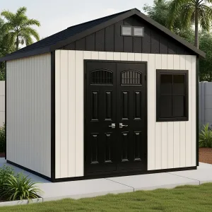 A Stylish Shed with a Cool Twist