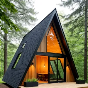 Peaked Retreat Amid Pine Peaks