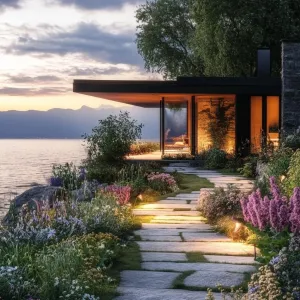 A Dreamy Sunset Small House