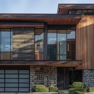 Wood-Trimmed Wonder of Architectural Delight