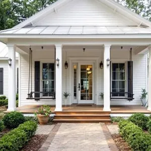 Chill Porch Vibes with a Swing