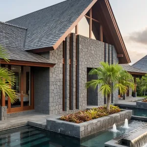 Volcanic Vibes: Stone-Crafted Paradise
