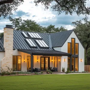 Modern Ranch Oasis Under Shady Oaks