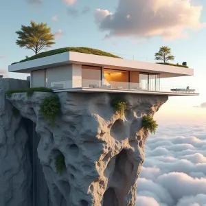 Sky-High Sanctuary: The Cloud-Nest Villa
