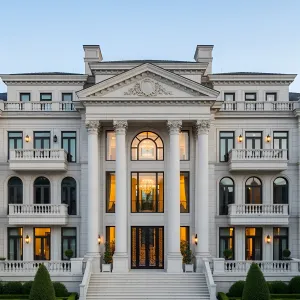 Palatial Column Paradise: A Symphony of Elegance