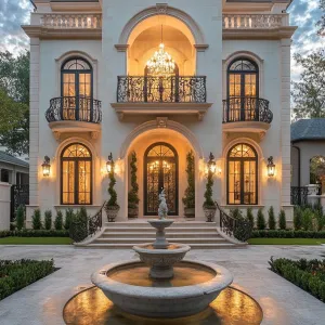 Elegant Fountain Fantasy