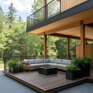 Modern Cabin Retreat: Elevated Elegance