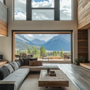 Reclaimed Wood Accents for Sustainability