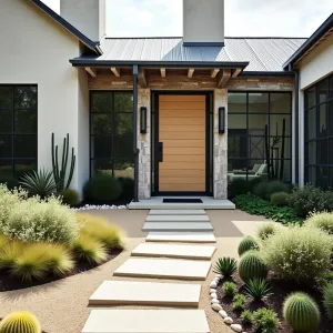 Elegant Desert Entryway