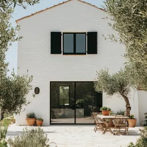 Whimsical Whiteness Amid Olive Groves
