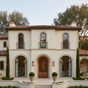 Terracotta-Topped Villa Elegance
