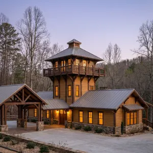 Watchtower Lodge Barndo With Rooftop Retreat