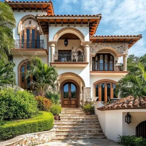 Majestic Mosaic: The Arched Abode