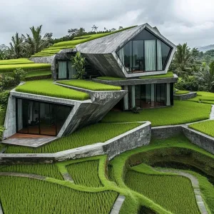 Multi-level Terraces With Seamless Transitions