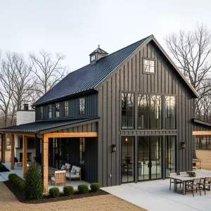 Modern Barn Oasis with a Twist of Elegance