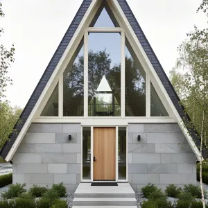 A-Frame Panorama: The Stony Glass Retreat