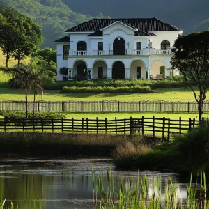 Exquisite Farm Mansion Amidst Rolling Hills