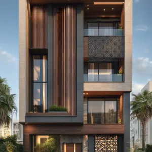 Urban Oasis with Timber Tones