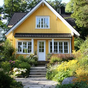 Sunshine Sprite: A Golden Retreat in Nature