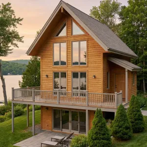Lakeside Timber A Frame Retreat