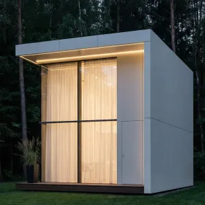 Forest Edge Glow Cube Studio