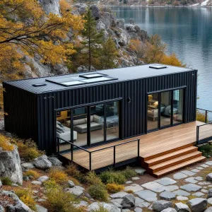 Suspended Serenity: A Container Perch