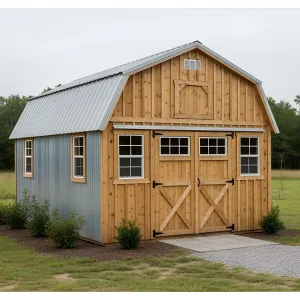 Barnyard Bliss: The Ultimate Office Loft