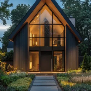Geometric Grandeur: A Glassy Getaway