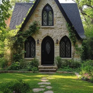 Gothic Glee: Enchanted Stone Homestead