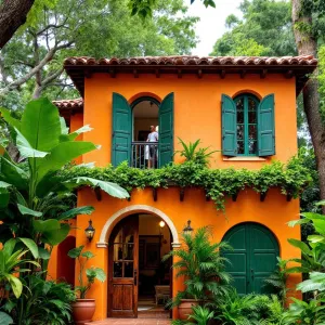 Lively Oasis with Verdant Veranda