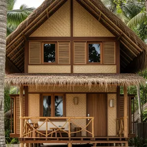 Bamboo Bliss by the Shore