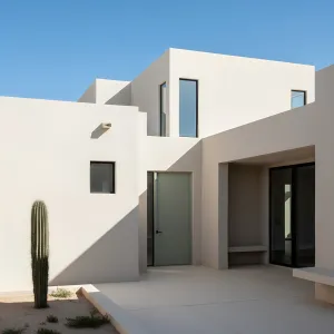 Desert Courtyard Quietude