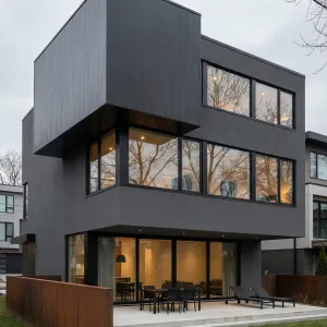Steel Drift Suburban Stack House