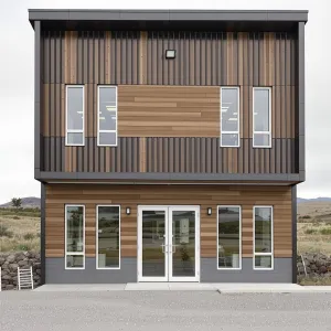 Industrial Chic with a Sprinkling of Wood