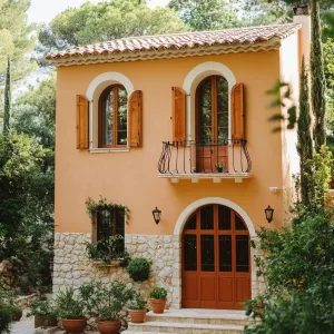 Peachy Paradise: An Italianate Delight