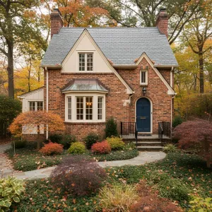 Charming Nook of Brick and Blues