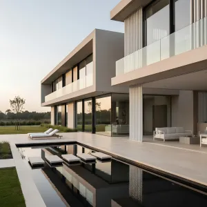 Cascade Frame Pool House