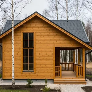 A Delightful Timber Nook with Nature’s Embrace