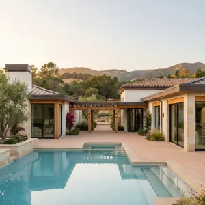 Wine Country Poolside Family Compound