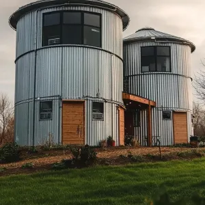 Two Silos and a Dream: Welcome to Silo House