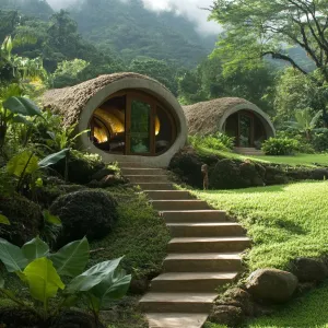 Hobbit Haven: Nature’s Cozy Abode
