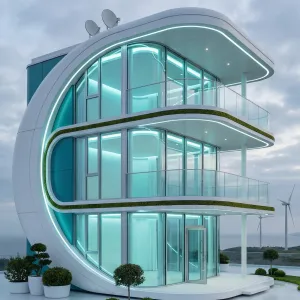 Aurora Loop Coastal Glass Capsule